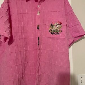 Pink Embroidered women’s  Shirt